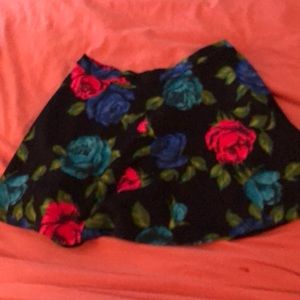 Floral Forever 21 skirt